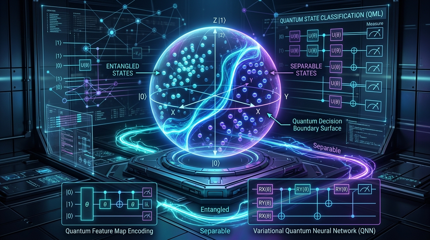 Quantum Machine Learning for Quantum State Classification: From QSVMs to Quantum Neural Networks